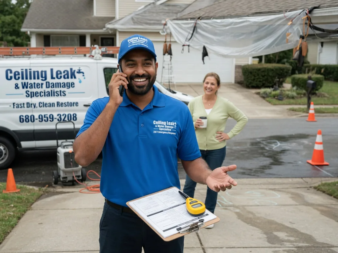 Ceiling Leak Cleanup Shaw Afb, SC FAQs
